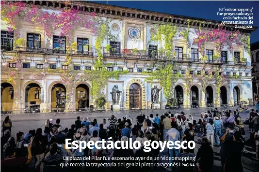 ESPECTÁCULO GOYESCO