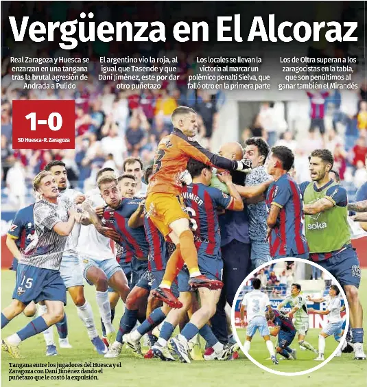 VERGÜENZA EN EL ALCORAZ