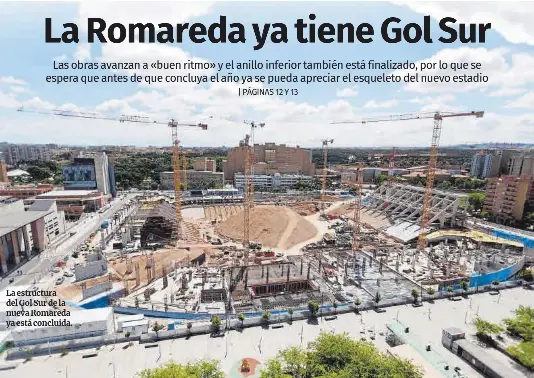 LA ROMAREDA YA TIENE GOL SUR