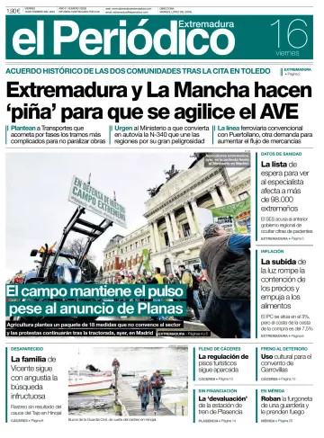 El Periódico Extremadura - 16 Feb 2024