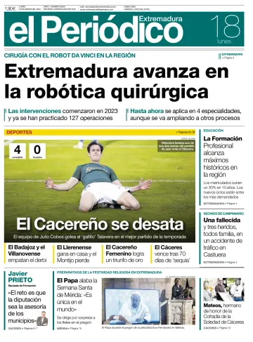 El Periódico Extremadura - 18 Mar 2024