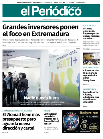 El Periódico Extremadura - 5 Apr 2024