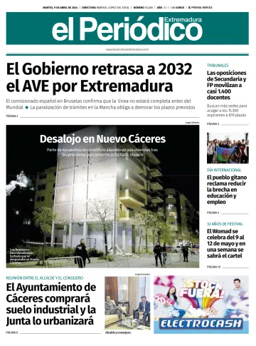 El Periódico Extremadura - 9 Apr 2024