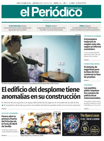 El Periódico Extremadura - 11 Apr. 2024