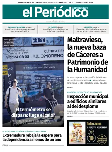 El Periódico Extremadura - 12 4月 2024