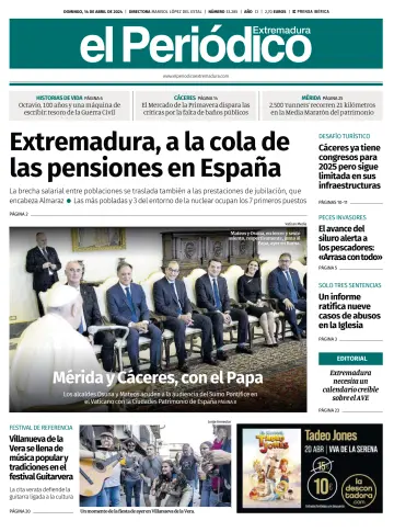 El Periódico Extremadura - 14 abril 2024