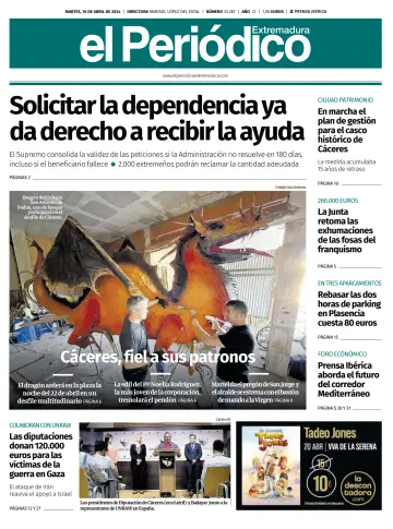 El Periódico Extremadura - 16 Apr 2024