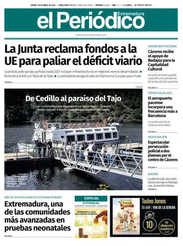 El Periódico Extremadura - 18 4月 2024