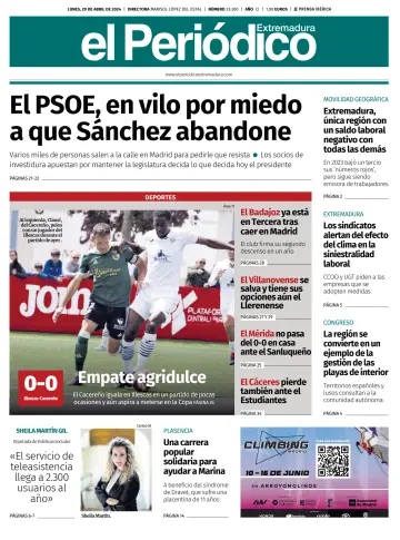 El Periódico Extremadura - 29 Aib 2024