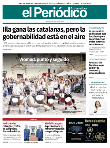 El Periódico Extremadura - 13 5월 2024