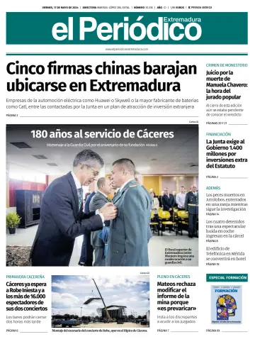 El Periódico Extremadura - 17 五月 2024