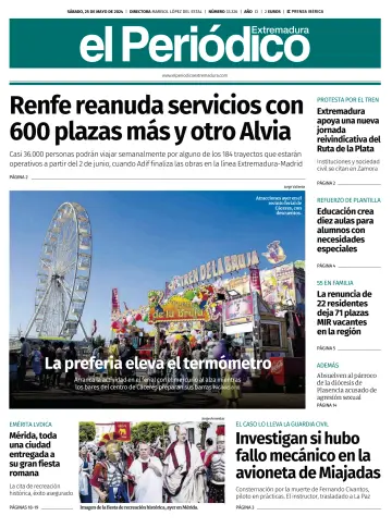 El Periódico Extremadura - 25 May 2024