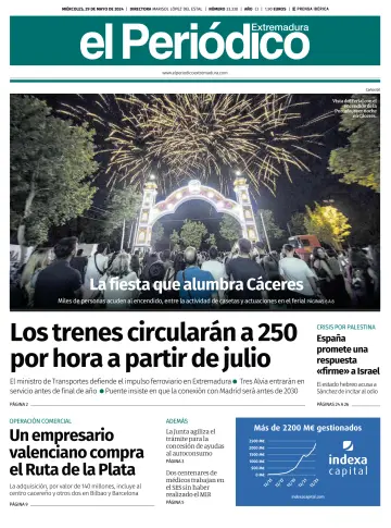 El Periódico Extremadura - 29 五月 2024