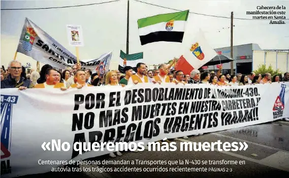 «NO QUEREMOS MÁS MUERTES»