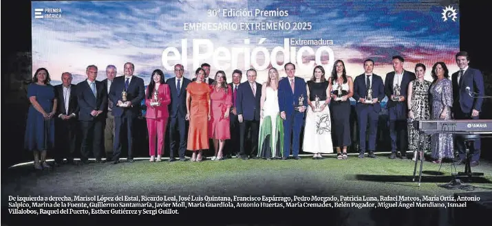 XXX EDICIÓN DE LOS PREMIOS EMPRESARIO EXTREMEÑO DEL AÑO