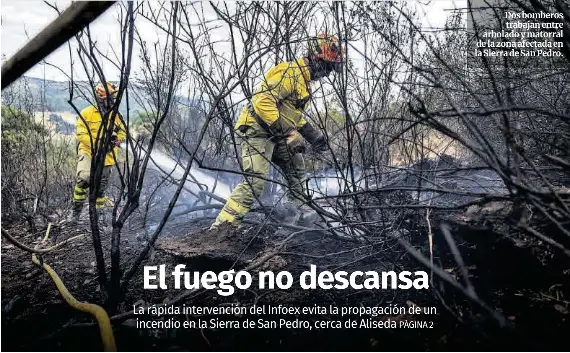 EL FUEGO NO DESCANSA