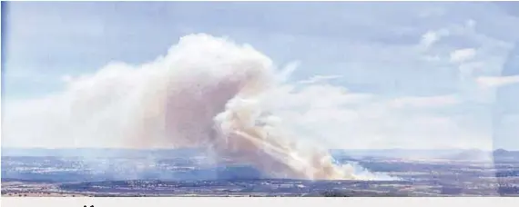 PREOCUPACIÓN POR EL FUEGO EN VALDECABALLEROS