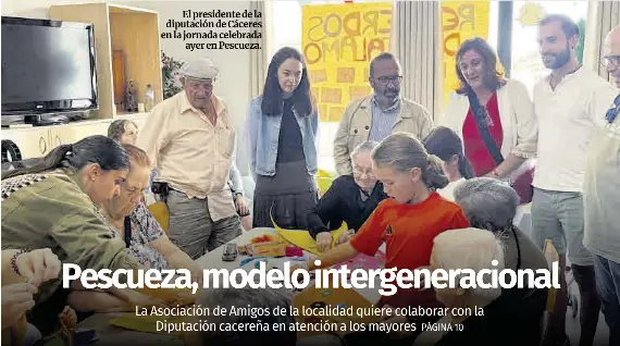 PESCUEZA, MODELO INTERGENERACIONAL