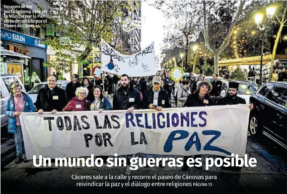 UN MUNDO SIN GUERRAS ES POSIBLE