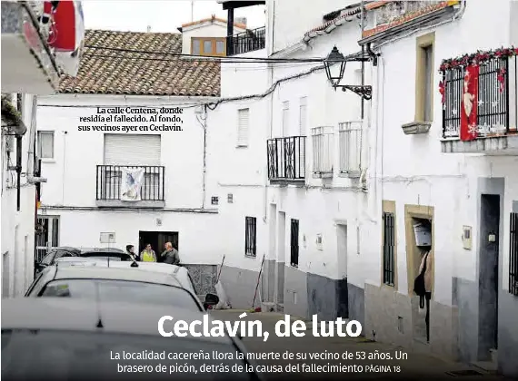 CECLAVÍN, DE LUTO