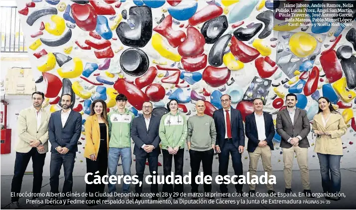CÁCERES, CIUDAD DE ESCALADA