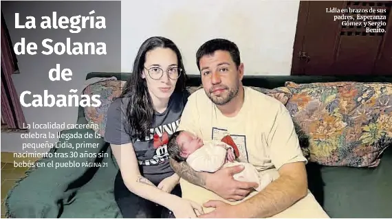 LA ALEGRÍA DE SOLANA DE CABAÑAS