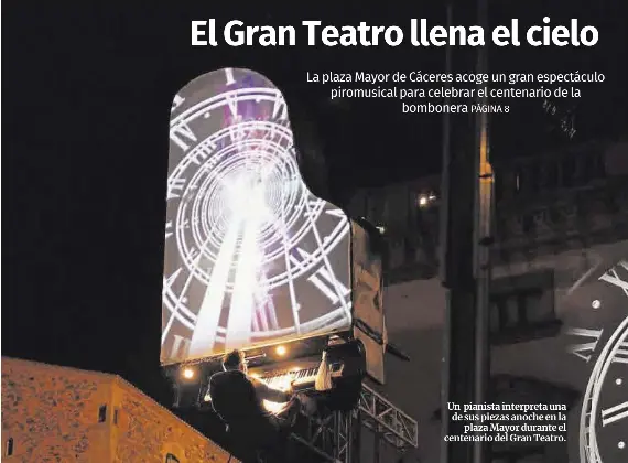 EL GRAN TEATRO LLENA EL CIELO