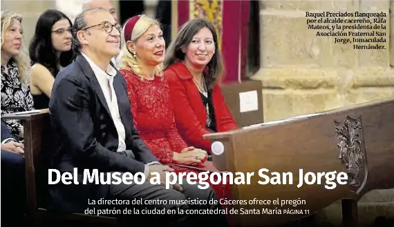 DEL MUSEO A PREGONAR SAN JORGE