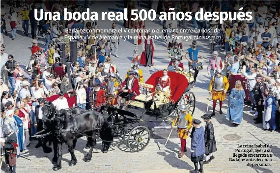 UNA BODA REAL 500 AÑOS DESPUÉS