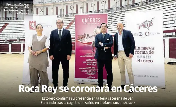 ROCA REY SE CORONARÁ EN CÁCERES