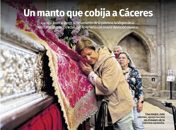 UN MANTO QUE COBIJA A CÁCERES