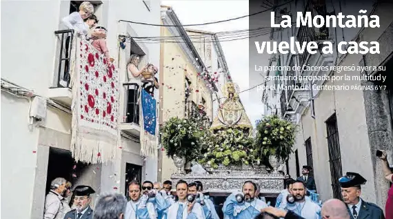 LA MONTAÑA VUELVE A CASA
