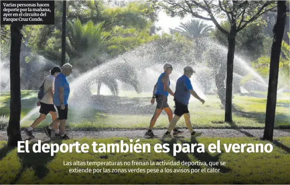 EL DEPORTE TAMBIÉN ES PARA EL VERANO