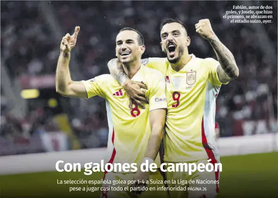 CON GALONES DE CAMPEÓN