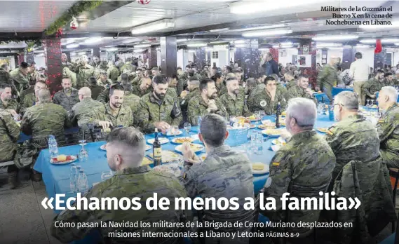 « ECHAMOS DE MENOS A LA FAMILIA »