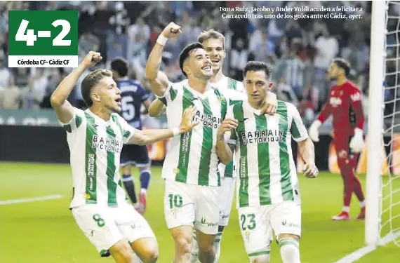 EL CÓRDOBA HACE FELIZ A EL ARCÁNGEL