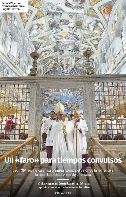 UN « FARO » PARA TIEMPOS CONVULSOS