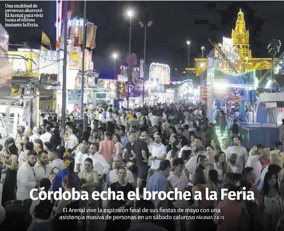 CÓRDOBA ECHA EL BROCHE A LA FERIA