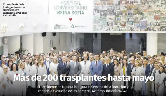 MÁS DE 200 TRASPLANTES HASTA MAYO