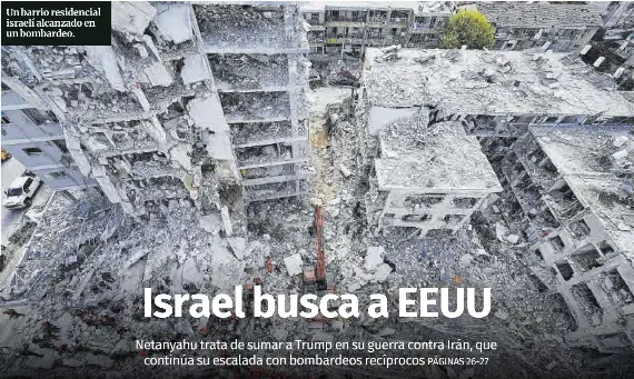 ISRAEL BUSCA A EEUU