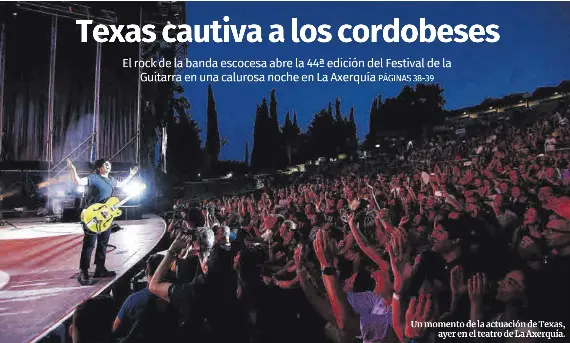 TEXAS CAUTIVA A LOS CORDOBESES