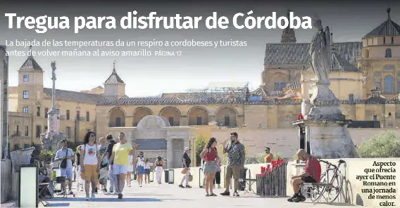 TREGUA PARA DISFRUTAR DE CÓRDOBA