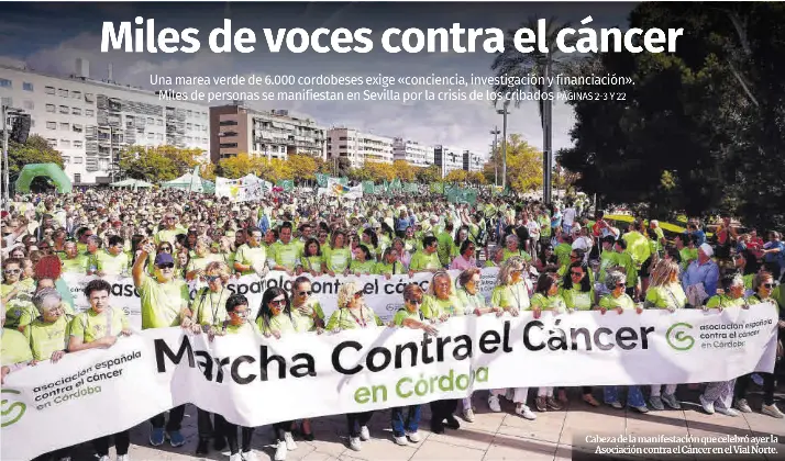MILES DE VOCES CONTRA EL CÁNCER