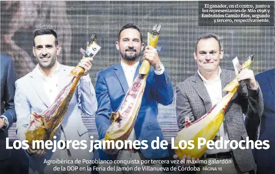 LOS MEJORES JAMONES DE LOS PEDROCHES