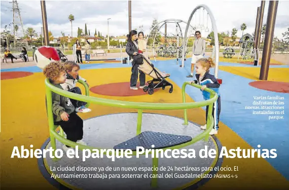 ABIERTO EL PARQUE PRINCESA DE ASTURIAS