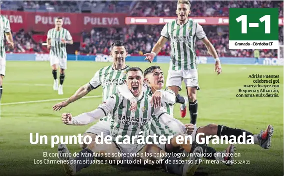 UN PUNTO DE CARÁCTER EN GRANADA