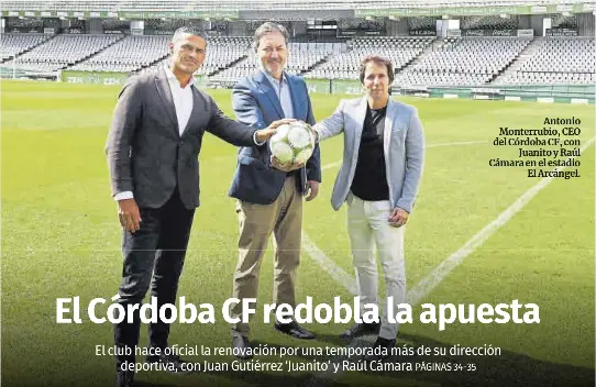 EL CÓRDOBA CF REDOBLA LA APUESTA