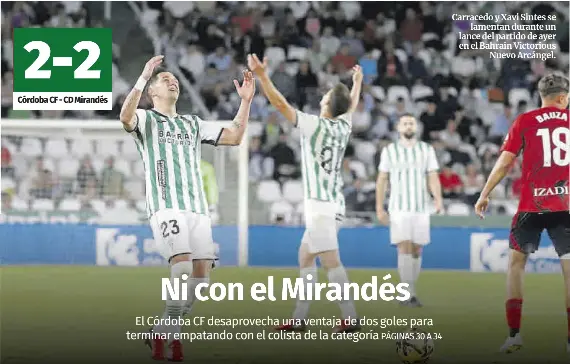 NI CON EL MIRANDÉS