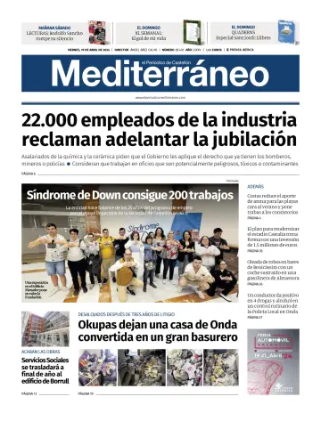 El Periódico Mediterráneo - 19 Apr 2024
