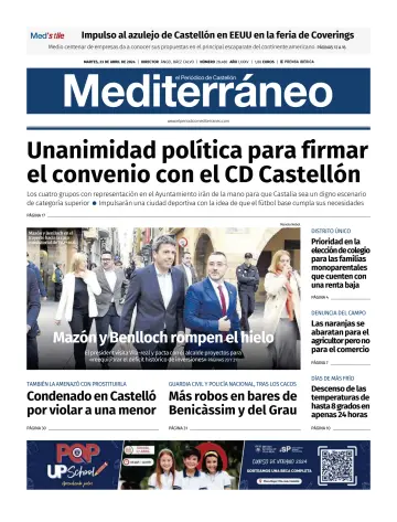 El Periódico Mediterráneo - 23 4月 2024